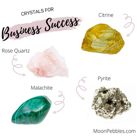 Crystals For Business Success, Crystals For Work Desk, Crystal Business Ideas, Crystals For Office, Citrine Crystal Aesthetic, Crystals For Business, Crystal For Success, Understanding Crystals, Crystals For Work