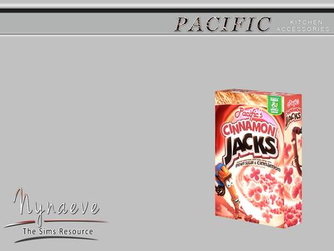 The Sims Resource - Pacific Heights Cereal Box Sims Finds, Pacific Heights, Sims Community, The Sims Resource, Sims Resource, Custom Content, Sims 4 Cc, The Sims 4, Cereal Box