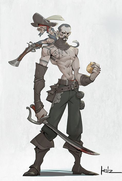 ArtStation - PIRATE Pirate Concept Art, Pirate Concept, Pirate Character, Character Sketching, Pirate Art, Ahoy Matey, 캐릭터 드로잉, Concept Art Character, Character Design Male