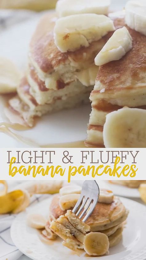 Flourless Oatmeal Banana Breakfast Pancakes - Greenku Recipes Fluffy Banana Pancakes, Low Calorie Cookies, Oatmeal Flour, Buttermilk Syrup, Light And Fluffy Pancakes, Banana Oatmeal Pancakes, Creamy Chicken Soup, Breakfast Routine, Banana Breakfast