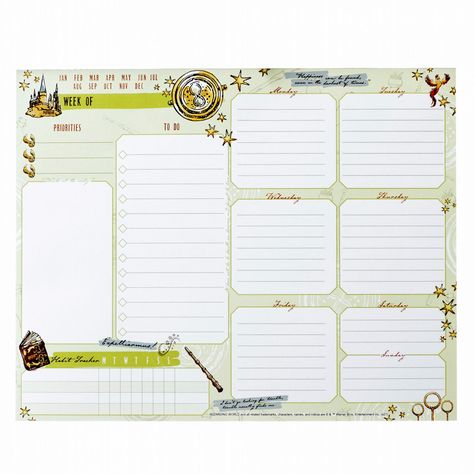 Printable planner pages