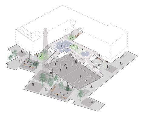 Gallery of The European School Copenhagen / NORD Architects + Vilhelm Lauritzen Architects - 22 Nord Architects, European School, Landmark Buildings, Architecture Landmark, School Playground, Concept Diagram, Sport Hall, Construction Cost, Ground Floor Plan