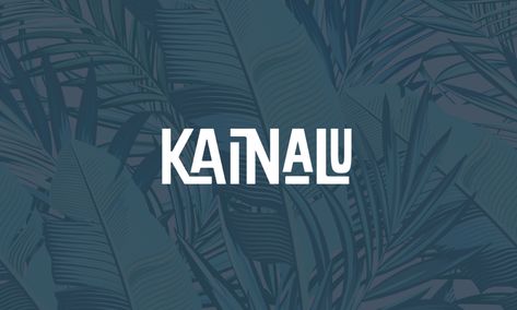 Kainalu Surf Wax — Hawaiian Inspired Tropical Branding. #OceanBrand #SurfBrand #SurferGirlBranding Polynesian Graphic Design, Combination Logo Design Inspiration, Hawaiian Logo Design, Surf Brand Design, Hawaiian Typography, Tropical Branding Design, Surf Brand Logo, Hawaiian Branding, Coastal Logo Design