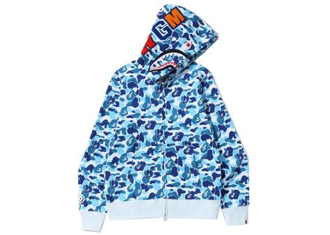 Camouflage, Camo, Full Zip Hoodie, Zip Hoodie, Abc, Blue