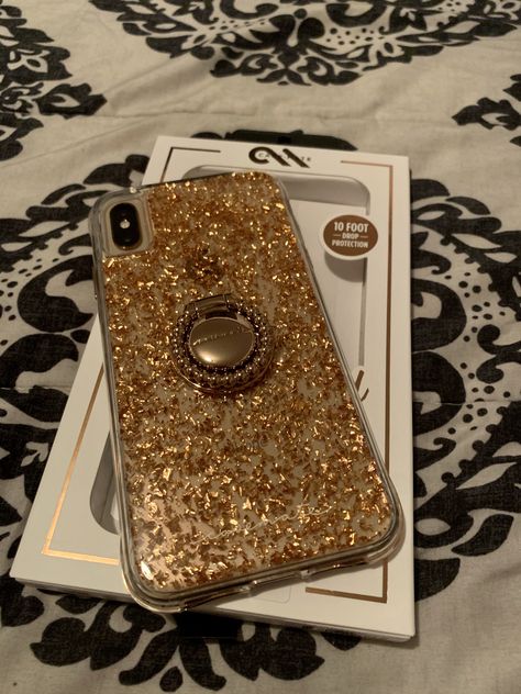 Casemate Karat Rose Gold Case for iPhone XS Max paired with Casemate ring I Phone Xs Max Gold, Iphone Xs Max Gold, Iphone 7plus Rose Gold, Rose Gold Iphone Case, Rose Gold Iphone, Gold Iphone Case, Creative Iphone Case, Luxury Phone Case, Pink Phone