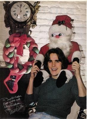 Celebrity Christmas, Matt Dillon, The Outsiders, Wall, Christmas