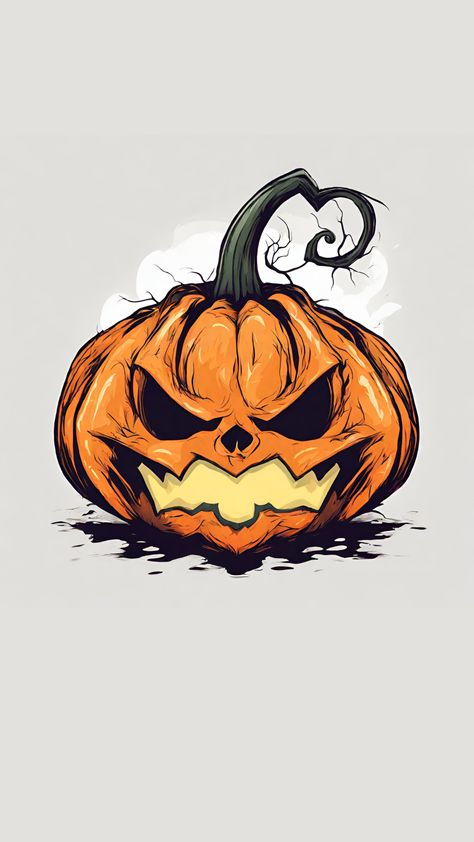 Pumpkin Drawing Ideas Halloween, Drawing Of Halloween, Art Sketchbook Halloween, Rotten Pumpkin Drawing, Creepy Pumpkin Tattoo, Creepy Pumpkin Drawing, Halloween Marker Art, Scary Pumpkin Tattoo, Halloween Art Drawing Illustrations