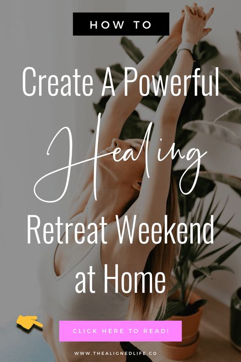 At Home Self Care Retreat, Wellness Retreat Ideas Activities, Holistic Retreat Ideas, Diy Retreat At Home, Healing Retreat Ideas, Diy Wellness Retreat, At Home Retreat, Pilates Retreat, Healing Activities