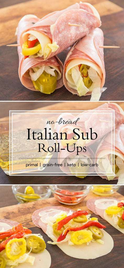 Italian Sub Roll Ups, Italian Sub, Quick Meal Prep, Keto Lunch Ideas, Unhealthy Snacks, Diner Recept, Resep Diet, Keto Lunch, Low Carb Lunch