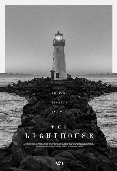 The Lighthouse (2019) [684x1000] by Eileen Steinbach The Lighthouse 2019, Movie Posters Decor, Tribute Poster, Movie Design, Film Posters Art, Film Poster Design, Movie Poster Wall, Horror Posters, Movie Covers