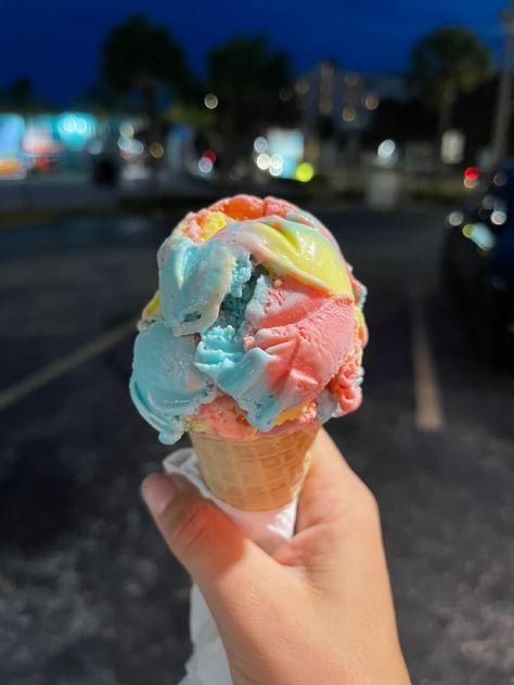 this pastel superman ice cream really hit all the feels #pastel #icecream Superman Ice Cream, Fancy Ice, Candy Drinks, Unfortunate Events, Birthday Gift Baskets, Best Ice Cream, All The Feels, The Feels, Yummy Yummy