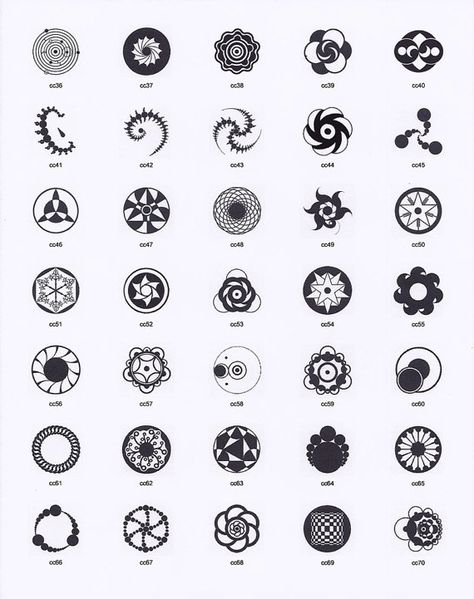 circle designs Circle Tattoo Meaning, Circular Tattoo, Round Tattoo, Cool Symbols, Circle Tattoos, Circle Tattoo, Circle Symbol, Symbol Tattoo, Geometric Symbols