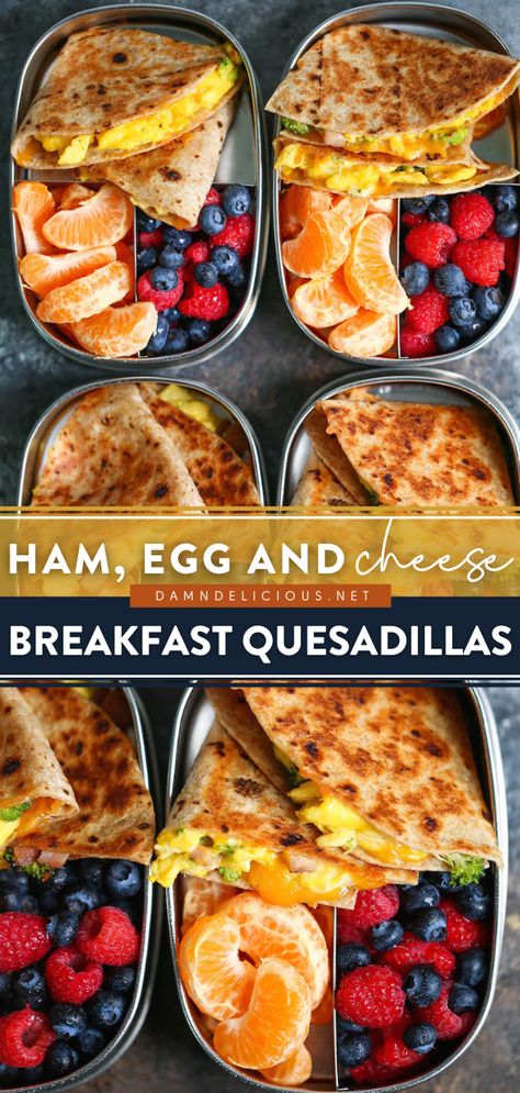 HAM, EGG AND CHEESE BREAKFAST QUESADILLAS Essen, Summer Recipes Breakfast, College Dinner Ideas Healthy, Raised Flower Bed Designs Layout, College Meal Prep, College Dinner, Breakfast Quesadillas, Healthy Breakfast Meal Prep, Quesadilla Recipe