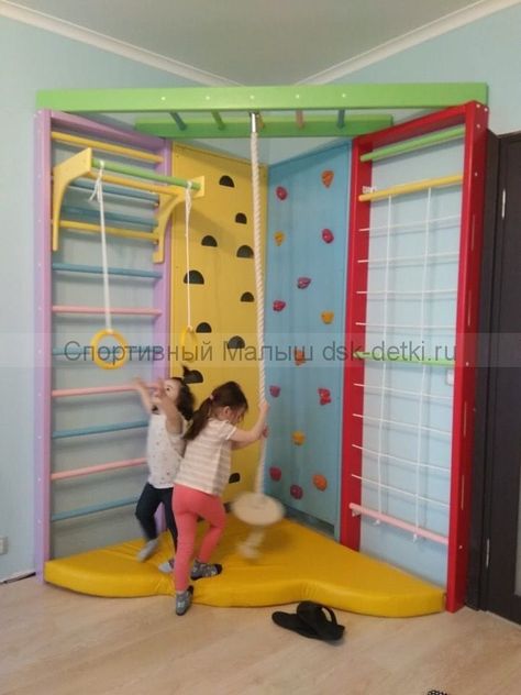 latest kids kindergarten indoor playground design Playroom Ceiling Ideas, Active Kids Room, Kids Playhouse Ideas, Indoor Playground Diy, Kids Gym Room, Playroom Gym, Active Playroom, Outdoor Playhouse Plans, Indoor Playground Design