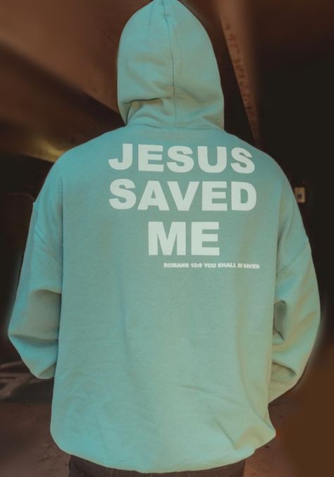 Jesus Saved Me, Christian Clothing Brand, Jesus Clothes, Romans 10 9, Christian Shirts Designs, Modern Streetwear, Wallet Minimalist, Christian Quotes God, Mens Wallet