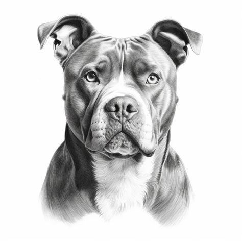 Pitbull Tattoo Ideas, Pitbull Tattoo Design, Bull Tattoo Design, Pit Bull Tattoo, Dog Pencil Drawing, Tatoo Dog, Bull Tattoo, Pitbull Tattoo, Dog Portraits Art