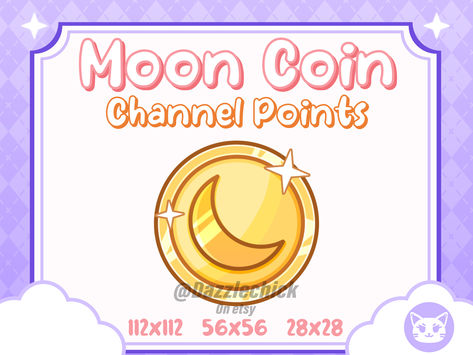 Coin Icon, Moon Icon, Ads Design, Banner Ads Design, Twitch Emotes, Gacha Stuff, Art Icon, Art Poses, Moon Art