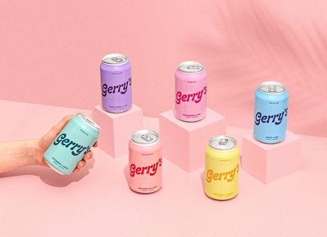 Boozy Pops, Flavored Water Bottle, Tea Labels, Sustainable Supply Chain, Watermelon Mint, Drinks Brands, Hard Seltzer, Drinks Design, Flavored Water