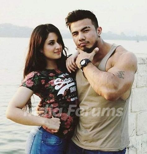 Aditi rathore with her ex-boyfriend Shreedhan Singh Ammy Virk, Aditi Rathore, New Television, Celebrity News Gossip, Sony Tv, Cricket Sport, Celebration Gif, Emerging Technology, Career Education