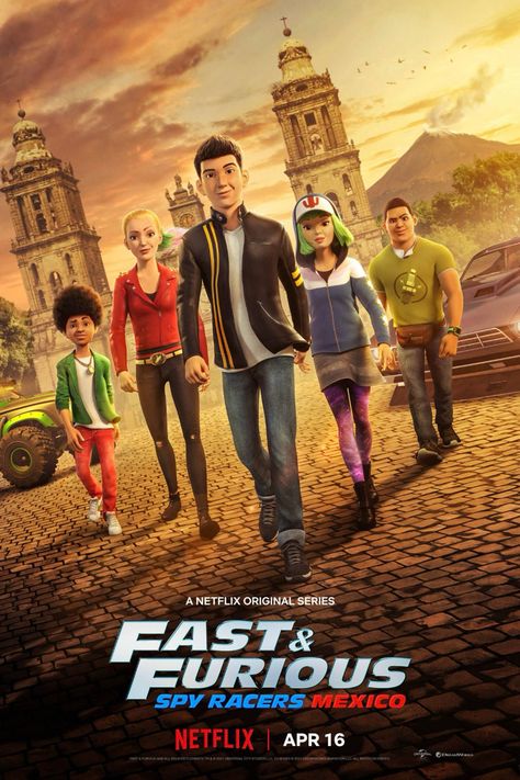 Spy Racers, Movie Fast And Furious, Mexico Wallpaper, Netflix Premium, Netflix Original Series, Fast Furious, Dreamworks Animation, Netflix Originals, Netflix Movies