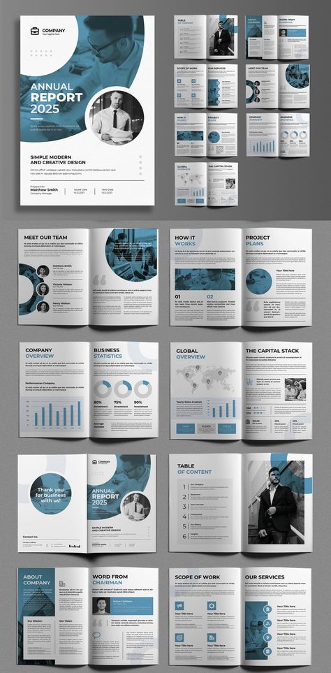 Company Annual Report Layout Visual Report Design, Company Annual Report Design, Annual Report Financials Design, Report Template Design Layout, Design Report Layout, Business Booklet Design, Impact Report Design Layout, Magazine Layout Design Creative Aesthetic, Corporate Annual Report Design