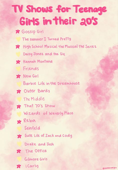 20s Movies List, Girly Netflix Series, Girly Shows On Netflix Watches, Netflix Shows For Teen Girls To Watch, Preppy Tv Shows To Watch, Shows For Teen Girls To Watch, Teenage Shows To Watch, Summer Tv Shows To Watch, Tv Shows On Netflix To Watch