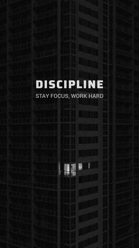 Discipline. Stay focus, work hard Wallpaper Self Improvement, Millionaires Wallpaper, Stay Disciplined Wallpaper, Be Disciplined Wallpaper, Stay Hard Wallpaper, Displine Wallpapers Aesthetic, Decipline Wallpaper Black, Displine Wallpapers, Work Focus Wallpaper