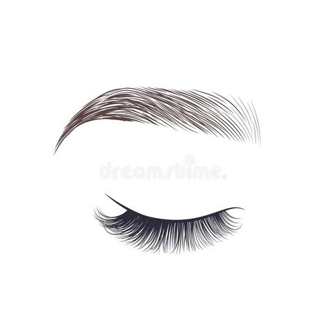 Lash Illustration, Eyebrow Images, Image Girly, Makeup Logo Design, Lash Quotes, Eyelash Logo, Makeup Face Charts, Makeup Logo, Long Eyelashes