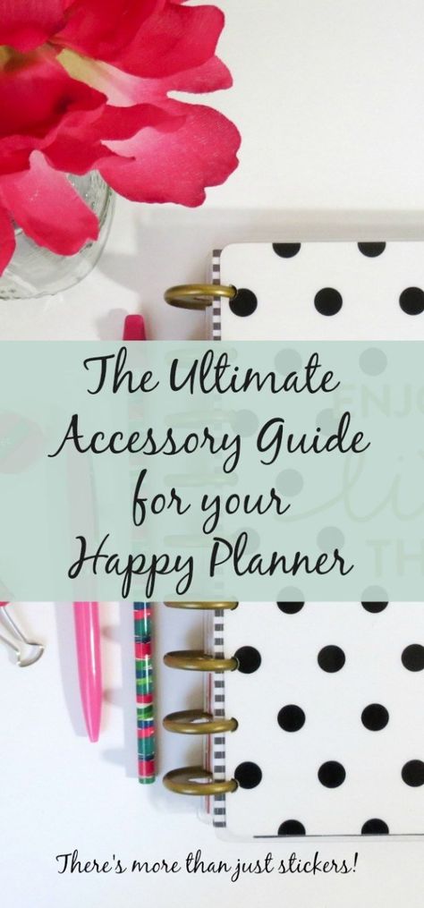 Happy Planner Hacks, Lifestyle Improvement, Wash Tape, Vlog Ideas, Happy Planner Accessories, Accessories Guide, Digital Bullet Journal, Happy Planners, Happy Planner Cover