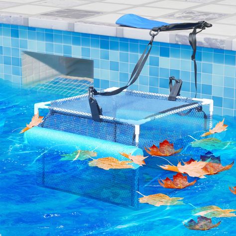 PRICES MAY VARY. 【Sturdy Leaf Skimmer】Sturdy full-frame bracket poles with coating mesh for resistance to sun exposure and outdoor conditions. （Capacity 14.9 x 14.9 x 11 inch/ Lx W x H），Free your hands, Save time to clean the pool to maintain your collection better. it's kept leaves out of the skimmer basket, keeps your basket less of debris, and kept your pump running without the stress of a clogged basket. 【Strong Water Flowing】The 1/4 inches porous enough allows enough water flow,two-side mid Float Bar, Pool Nets, Pool Skimmer, Well Woven, Sun Exposure, Above Ground Pool, In Ground Pools, Pool Area, Full Frame