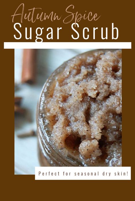 Chai Drinks, Wax Recipe, Diy Body Scrub Recipes, Diy Sugar Scrub Recipe, Natural Sugar Scrubs, Body Scrub Recipe, Autumn Skincare, Sugar Scrub Homemade, Homemade Scrub