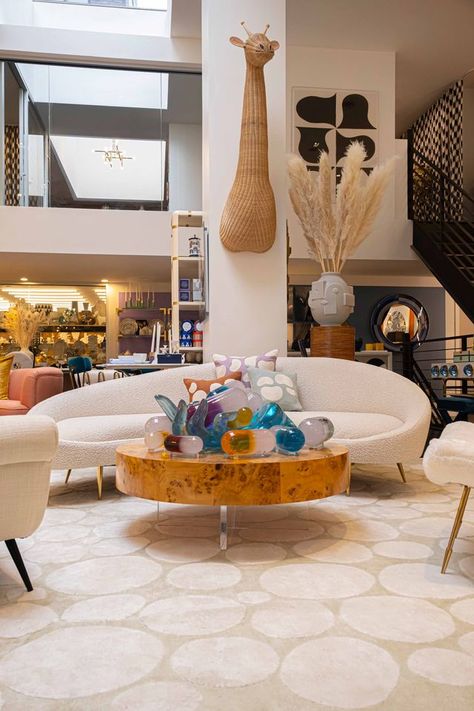 Jonathan Adler Living Room, Staff Lounge, Soho Style, Art Deco Home, Desired Reality, Deco Home, Jonathan Adler, Retail Space, Studio Space