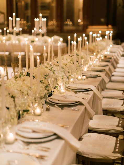 Modern Gatsby Wedding, Modern Gatsby, Wedding Welcome Table, Classic Elegant Wedding, Gatsby Wedding, Long Table, Classy Wedding, Wedding Dinner, Wedding Table Settings