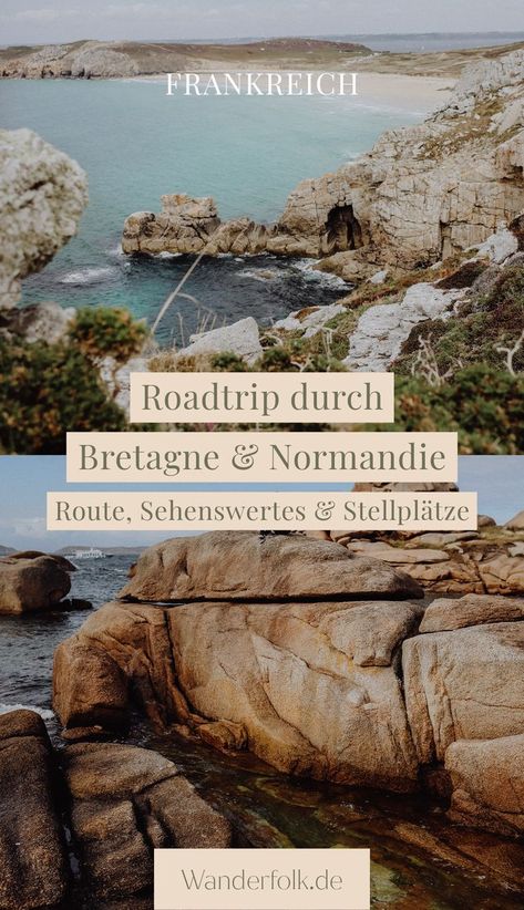 Unsere Roadtrip-Route durch Belgien & Nordfrankreich zum Nachfahren: Hier findest Du 14 Stationen in der Normandie & Bretagne + genaue Stellplatz-Angaben. Roadtrip Europa, Paris France Travel, Vacation Goals, Travel Wishlist, Life Is A Journey, City Trip, Vacation Mode, Travel Goals, Hiking Trip