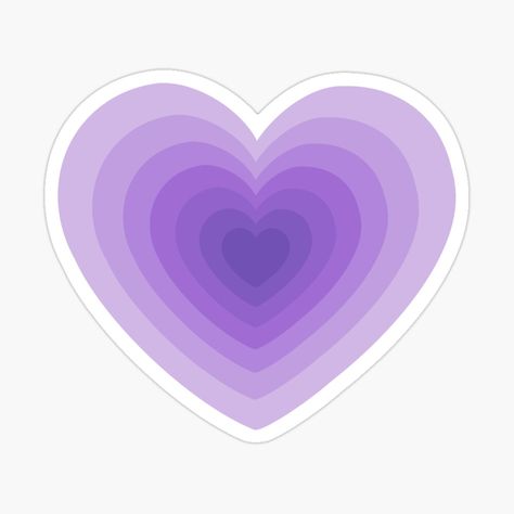 Get my art printed on awesome products. Support me at Redbubble #RBandME: https://www.redbubble.com/i/sticker/Lavender-Heart-by-maddiejohnsonr/125217212.EJUG5?asc=u Lilac Aesthetic Stickers, Purple Heart Sticker, Lavender Stickers, Doodles Step By Step, Purple Characters, Purple Stickers, Heart Doodles, Sticker Board, Blue Stickers