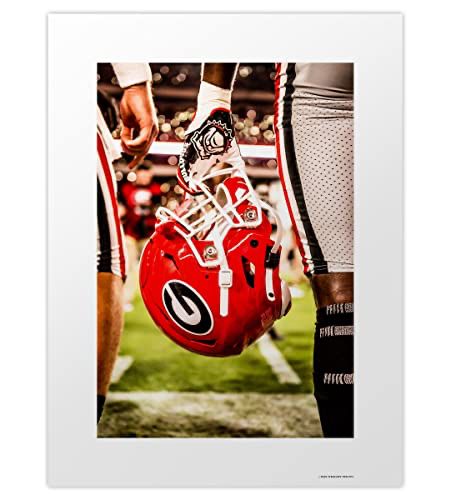 Georgia Bulldog Room, Sanford Stadium, Fraternity House, Large Photo Prints, Georgia Bulldogs Football, Bulldogs Football, Football Helmet, University Of Georgia, Football Pictures