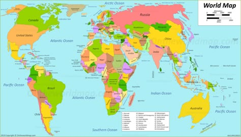 World Maps | Maps of all countries, cities and regions of ... Zambia Travel, Full World Map, Cool World Map, South Europe, World Map With Countries, Malaysia Travel Guide, Word Map, Geography Map, Iran Travel