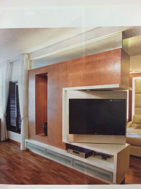 Tv Stand Room, Living Room Kitchen Partition, Tv Stand Room Divider, Rotating Tv, Tv Stand Ideas, Angel Ideas, Tv Unit Design Modern, Modern Tv Wall Units, Tv Stand Designs