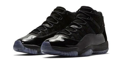 The Air Jordan 11 “Cap and Gown” Is an All-Black Masterpiece: Celebrate your graduation in style. Jordan 11 Cap And Gown, Jordan 11s, Jordan Xi, Air Jordan Xi, Look Adidas, Basketball Shoes For Men, Jordan Model, Nike Air Jordan 11, Michelle Rodriguez