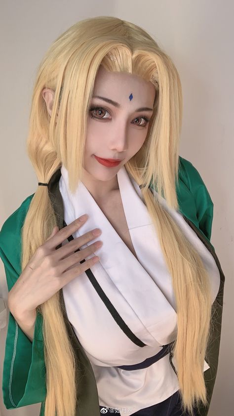 Tsunade Senju Cosplay, Tsunade Cosplay, Tsunade Senju, Tokyo Ghoul Cosplay, Cosplay Naruto, Cosplay Cute, Kawaii Cosplay, Queen Costume, Naruto Cosplay