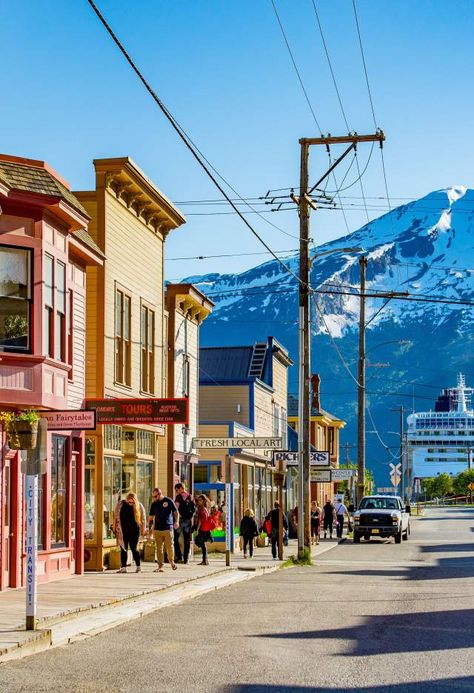 Shopping | Skagway, Alaska Utqiagvik Alaska, Unalaska Alaska, Alaska Skagway, Icy Strait Point Alaska, Ashley Bennett, Travel To Alaska, Alaska Aesthetic, Travel Manifestation, Alaska Life