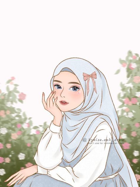 Seni digital art, hijabi art, make up art, kartun muslimah Simple Dance Steps, Hijabi Pfp Cartoon, Hijabi Art, Hijab Art, Princess Illustration, Kids Art Galleries, Disney Cuties, Cute Mobile Wallpapers, Islamic Cartoon