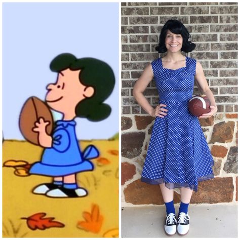 Image result for DIY lucy from charlie brown women's halloween costume Snoopy, Lucy Peanuts Costume, Lucy From Charlie Brown, Lucy Van Pelt Costume, Peanuts Costume, Peanuts Halloween Costume, Snoopy Costume, Peanut Costume, Charlie Brown Costume