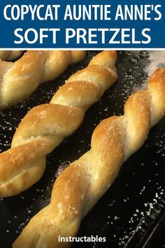 Make soft pretzels at home just like Auntie Anne’s. #Instructables #recipe #bread #copycat #baking Copycat Auntie Anne’s Pretzel Bites, Auntie Annes Sweet Almond Pretzel Recipe, Auntie Annes Cinnamon Pretzel Recipe, Sweet Almond Pretzel Recipe, Aunt Annies Pretzel Recipe, Almond Pretzel Recipe, Homemade Pretzels Soft, Bake Pretzels, Pretzel Dip Recipes