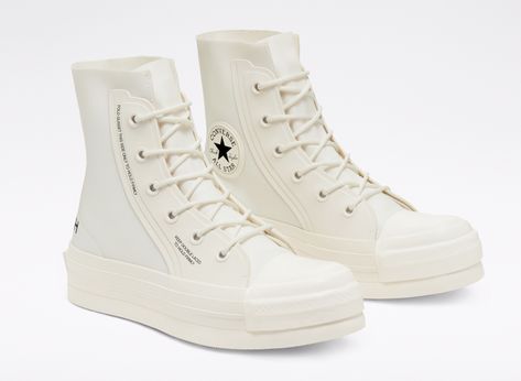 AMBUSH Converse Chuck 70 + Pro Leather Release Date - SBD Converse Ambush, Shoes Png, Extreme Cold Weather, Dr Shoes, 3d Star, Cold Weather Boots, Converse Chuck 70, Aesthetic Shoes, Chuck 70