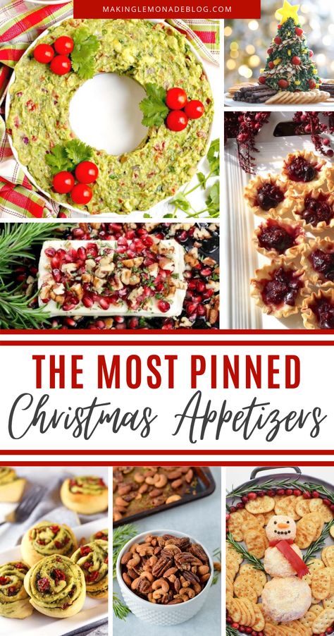 Essen, Christmas Eve Dinner, Holiday Party Food Appetizers, Christmas Appetizer Recipes, Best Christmas Appetizers, Christmas Appetizers Easy, Most Pinned, Christmas Appetizer, Christmas Appetizers Party