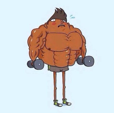 Seen these around the gym nice upper but chicken legs what's with that.... Humour, Gym Humour, Gym Memes, Leg Day Humor, Dont Skip Leg Day, Fitness Memes, Gym Quote, Workout Memes, Gym Humor