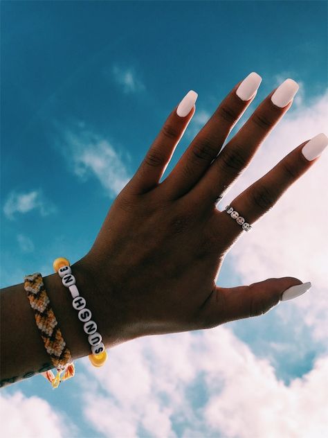 Unghie Nail Art, Summer Manicure, Nail Ring, Foto Tips, Vsco Girl, Cute Acrylic Nails, How To Do Nails, Coffin Nails, Beautiful Nails