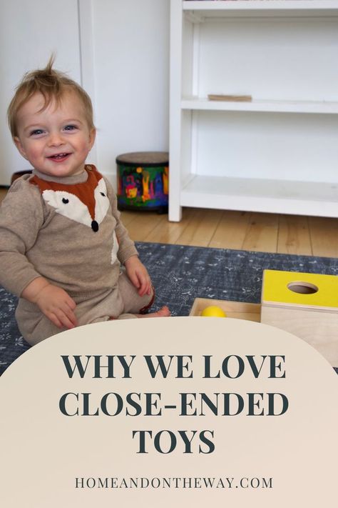 Why we love close-ended toys Dig Deeper, Open Ended Toys, Montessori Materials, Open Ended, Montessori Toys, Our Home, Our Love, Montessori, Baby Toys