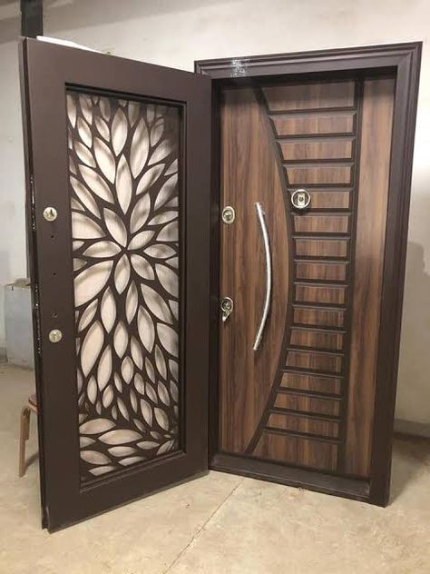 Main Door Design Photos, Flush Door Design, House Front Door Design, House Main Door Design, Single Door Design, Door Design Photos, Steel Door Design, Main Entrance Door Design, Front Door Design Wood